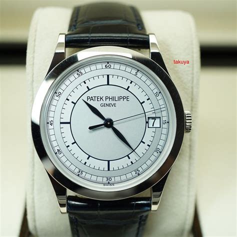 patek philippe 5296g 18k white gold calatrava silver sector dial|Patek Philippe dial.